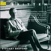 Britten: Occasional Overture/Variations on a Theme of Frank Bridge/Prelude and Fugeu, Op.29/The Young Person's Guide von Steuart Bedford