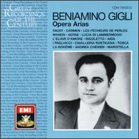 Opera Arias von Beniamino Gigli