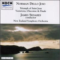 Joio: The Triumph of Saint Joan/Variations, Chaconne & Finale/Barber: Adagio for Strings von James Sedares