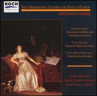 Mendelssohn: Piano Concerto in E minor; Schumann: Konzertsatz von Jennifer Eley
