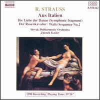 Aus Italien: Music by Richard Strauss von Zdenek Kosler