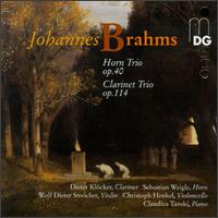 Johannes Brahms: Horn Trio Op.40/Clarinet Trio Op.114 von Various Artists