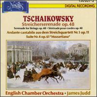 Piotre Ilyich Tchaikovsky: String Serenade/Mozartiana Suite/Andante Cantabile von Various Artists