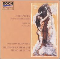 Schoenberg: Pelleas Und Melisnade/Webern: Passacaglia von Christoph Eschenbach