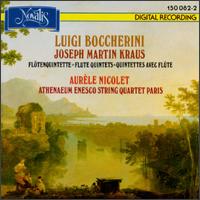 Luigi Boccherini/Joseph Martin Kraus: Flute Quintets von Aurele Nicolet