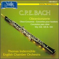 Carl Philip Emmanuel Bach: Oboe Concertos Wq 164, 165 & 166 von Various Artists