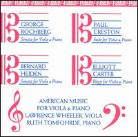 American Music for Viola & Piano von Lawrence Wheeler