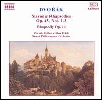 Dvorák: Slavonic Rhapsodies, Op. 45, Nos. 1-3; Rhapsody, Op. 14 von Various Artists