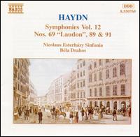 Haydn: Symphonies Vol. 12, Nos. 69 "Laudon", 89 & 91 von Bela Drahos