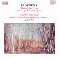 Prokofiev: Piano Concertos Nos. 2 & 5 von Kun Woo Paik