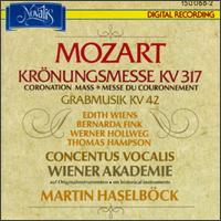 Mozart: Coronation Mass KV 317; Grabmusik, KV42; Church Sonatas von Various Artists