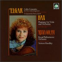 Elgar: Cello Concerto arr. Viola; Bax: Phantasy for Viola & Orchestra von Vernon Handley