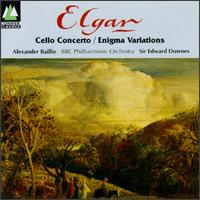 Elgar: Cello Concerto, Op. 85/Enigma Variations, Op. 36 von Edward Downes