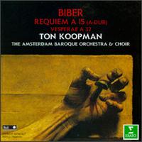 Heinrich Ignaz Franz Biber: Requiem A 15/Vesperae A 32 von Ton Koopman