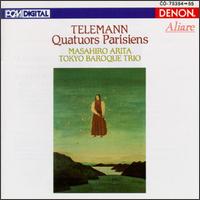 Georg Philipp Telemann: Quatuors Parisiens von Various Artists