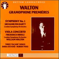 William Walton: Gramophone Premieres von Various Artists