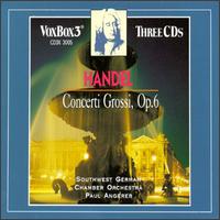 Handel: Concerti Grossi, Op. 6 von Various Artists