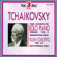 Tchaikovsky: Solo Piano Music, Vol. 2 (Complete)/Violin Concerto, Op. 35 von Various Artists