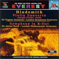 Paul Hindemith: Violin Concerto/Symphony In E-Flat von Various Artists
