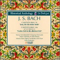Bach: Cantatas, BWV 78, 106 von Felix Prohaska
