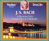 Bach: 4 Orchestral Suites; Concerti for 3 & 4 Harpsichords von Günter Kehr