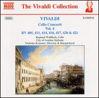 Vivaldi: Cello Concerti, Vol. 4 von Raphael Wallfisch