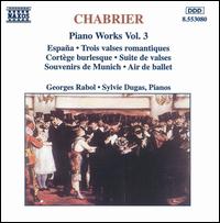 Chabrier: Piano Works, Vol. 3 von Various Artists