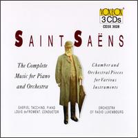 Camille Saint-Saëns: Chamber & Orchestral Pieces For Various Instruments von Various Artists