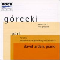 Górecki: Solo Piano Works von Various Artists