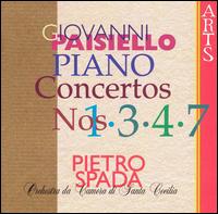 Giovanni Paisiello: Piano Concertos Nos. 1, 3, 4 & 7 von Pietro Spada