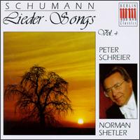Robert Schumann: Lieder, Volume IV von Peter Schreier