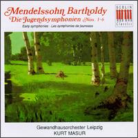 Mendelssohn Bartholdy: Die Jugendsymphonien Nos. 1-6 von Kurt Masur