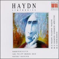 Joseph Haydn: Symphonien No. 22, No. 55, No. 64 von Hartmut Haenchen
