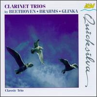 Beethoven/Glinka/Brahms: Clarinet Trios von Various Artists