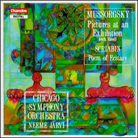 Mussorgsky: Pictures at an Exhibition; Scriabin: Poem of Ecstasy, Op. 54 von Neeme Järvi