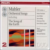Gustav Mahler: Orchestral Songs von Bernard Haitink