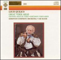 Great Verdi Arias von Louis Quilico