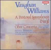 Vaughan Williams: A Pastoral Symphony (No. 3); Oboe Concerto von Bryden Thomson
