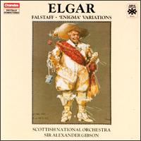 Sir Edward Elgar: Falstaff & Enigma Variations von Alexander Gibson