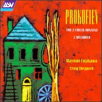 Sergei Prokofiev: Violin Sonatas/Cinq Melodies von Various Artists