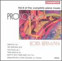 Prokofiev: Complete Piano Music, Vol. 5 von Boris Berman