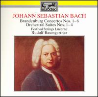 Bach: Brandenburg Concertos; Orchestral Suites von Rudolf Baumgartner
