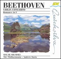 Beethoven: Violin Concerto; Romance in F von Oscar Shumsky