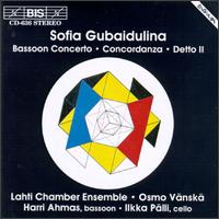 Sofia Gubaidulina: Bassoon Concerto; Concordanza; Detto II von Osmo Vänskä