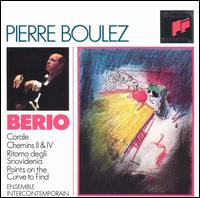 Berio: Corale/Chemins ll & lV von Various Artists