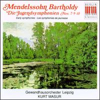 Mendelssohn Bartholdy: Die Jugendsymphonien Nos. 7, 9, 10 von Kurt Masur