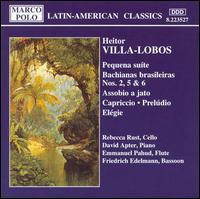 Villa-Lobos: Pequena suíte; Bachianas brasileiras Nos. 2, 5 & 6; Assobio a jato; Capriccio; Prelúdio; Elégie von Rebecca Rust