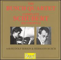 Complete Schubert Recordings von Busch String Quartet