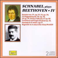 Artur Schnabel Plays Beethoven von Artur Schnabel