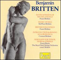 Benjamin Britten performs Benjamin Britten von Benjamin Britten